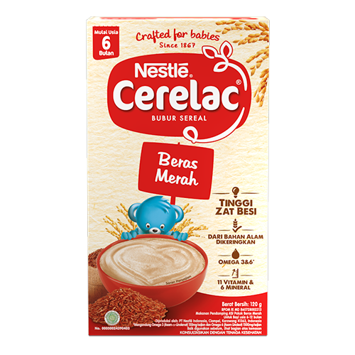 Bubur Sereal Beras Merah | Cerelac